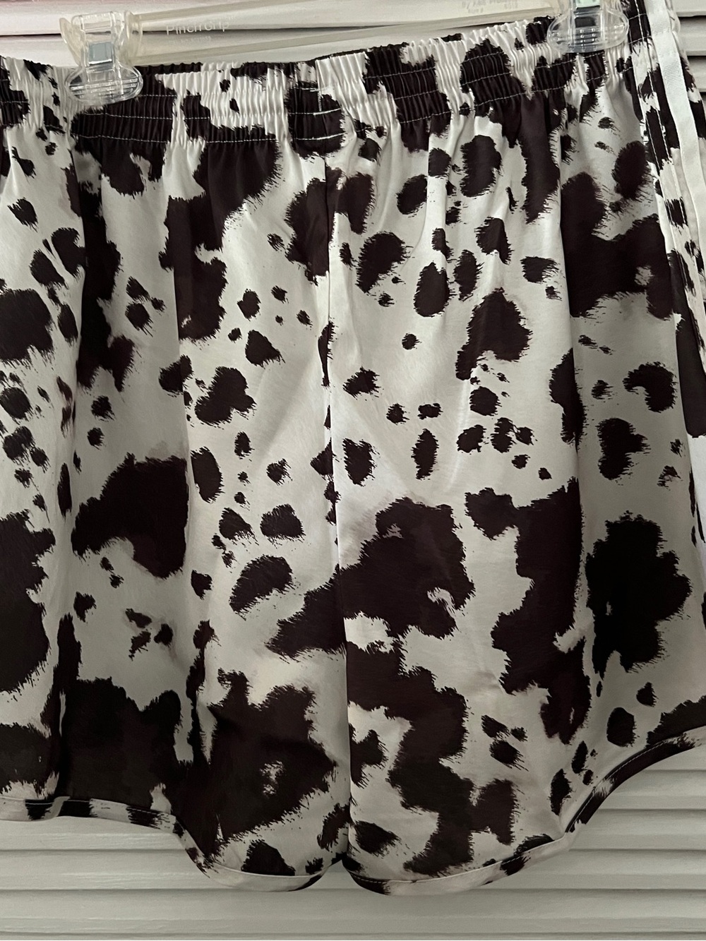 NWT Adidas Brown and Off White Cowprint Athletic Shorts - Picture 10 of 11